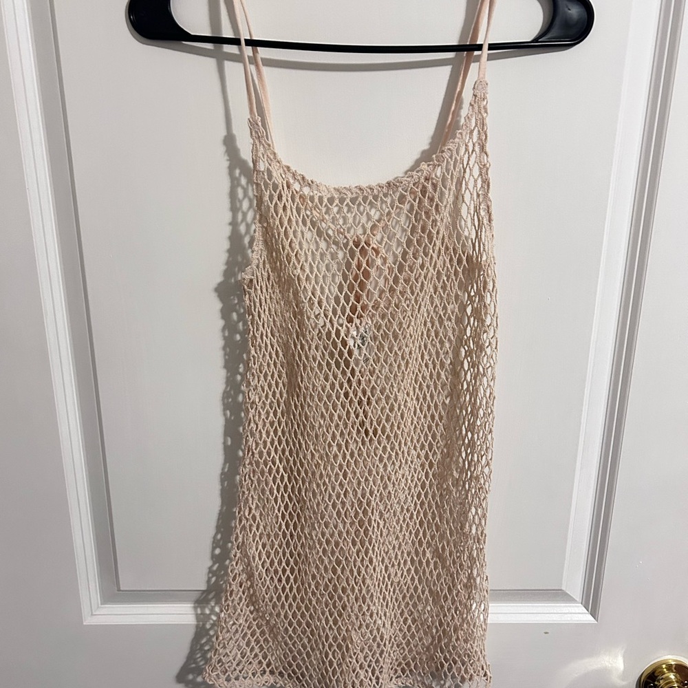 Wild Fable Beige Bathing Suit Cover